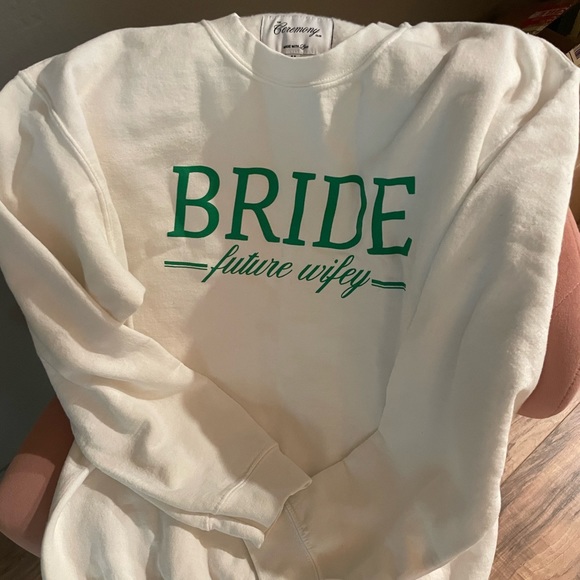 The ceremony club bride tennis sweatshirt - Picture 1 of 3